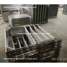 1.8 M High 6 Rails Galvanized Livestock Panels / Horse Panels Cattle Rail Fence